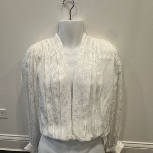 Off-white Virgil co Abloh blouse. size M